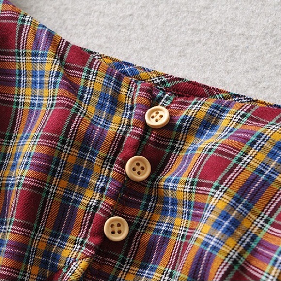 MICN Vintage French Square Collar Bubble Sleeve Crop Top for women 9/10 new - Picture 2 of 6